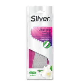 Semelle Intérieure en Latex anti odeur Silver