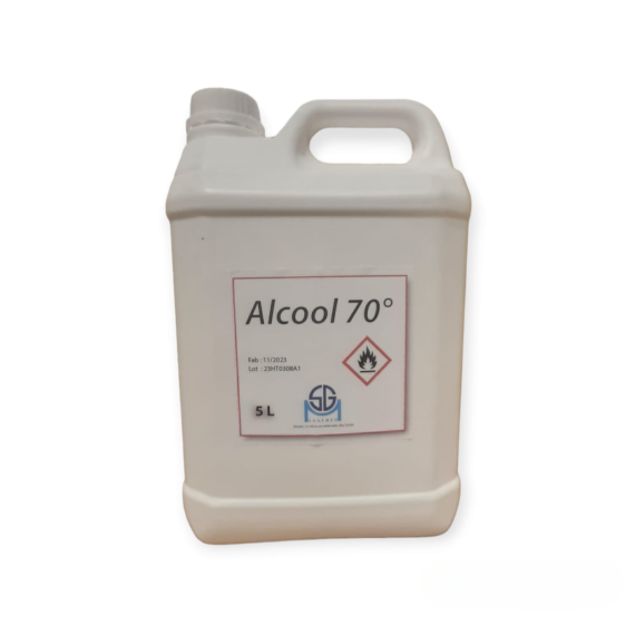 Bidon alcool isopropanol 70° 5 litres isopropylique tunisie prix