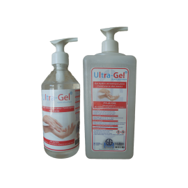 Gel hydroalcoolique Ultra−Gel - 500/1000 ml