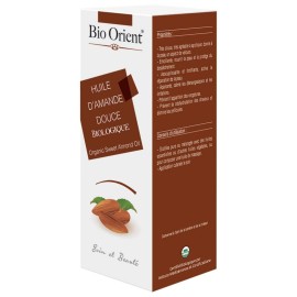 Huile végétale d'Amande Douce - Bio Orient - 90ml