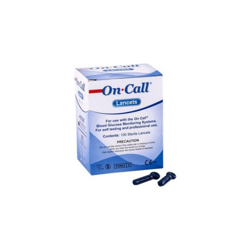 On Call Lancettes ACON – Bt 100 Pcs prix Tunisie Sfax