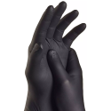 Lot de 100 gants jetables en nitrile noir tunisie prix