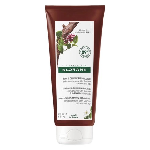 KLORANE Fortifiant & Stimulant Baume Après-Shampooing Quinine & Edelweiss BIO 200ml prix Tunisie Sfax