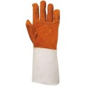 Gants de soudeur anti-chaleur - cuir croûte de vachette 2620 T10 - Eurotechnique tunisie prix