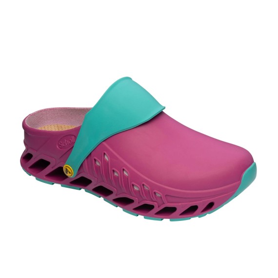 SCHOLL Sabot EvoFlex Fuschia/Emraude tunisie prix