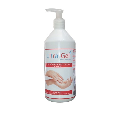 Gel hydroalcoolique Ultra−Gel - 500 ml tunisie prix prix Tunisie Sfax