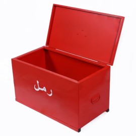 Bac à sable anti incendie avec pelle