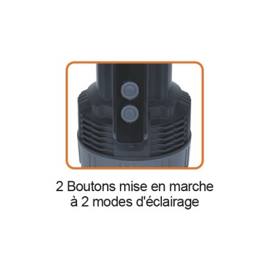 Torche rechargeable câble type C Led 5W ACEM tunisie prix prix Tunisie Sfax