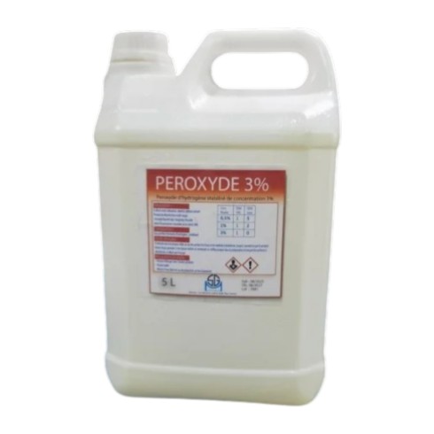 Peroxyde d'hydrogène 3% — Flacon 5 L prix Tunisie Sfax