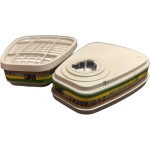 Paire de filtres antigaz et antivapeur, ABEK1, 6059 - 3M prix Tunisie Sfax