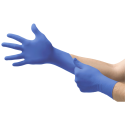Gants jetables en nitrile bleu SUPERMAX – Tunisie