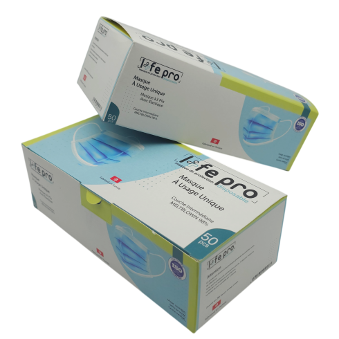 Masque chirurgical LIFEPRO | Oz Distra Tunisie prix Tunisie Sfax